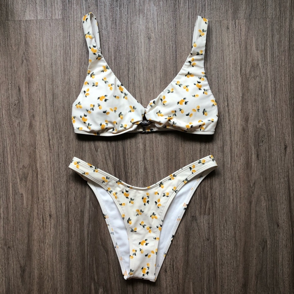 A&F Lemon swim SET - Picture 2 of 7